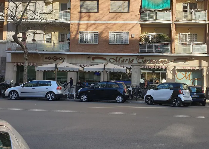 "palmira" Moderno A Trastevere Vicino Stazione Vakantiehuis *